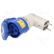 Conector alimentare AC, IEC 60309, IP20, 16A, 230V AC, 3 pini, PCE - 9434100