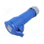 Conector alimentare AC, IEC 60309, IP44, 16A, 0,23kV, 3 pini, TAIZHOU BAOLUDA ELECTRIC - QX510