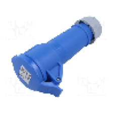 Conector alimentare AC, IEC 60309, IP44, 16A, 0,23kV, 3 pini, TAIZHOU BAOLUDA ELECTRIC - QX510