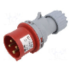 Conector alimentare AC, IEC 60309, IP44, 16A, 0,4kV, 4 pini, TAIZHOU BAOLUDA ELECTRIC - QX-252