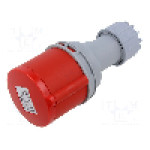 Conector alimentare AC, IEC 60309, IP44, 16A, 0,4kV, 5 pini, TAIZHOU BAOLUDA ELECTRIC - QX-5