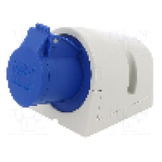 Conector alimentare AC, IEC 60309, IP44, 16A, 230V AC, 3 pini, PCE - 113-6