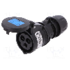 Conector alimentare AC, IEC 60309, IP44, 16A, 230V AC, 3 pini, PCE - 213-6X