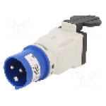 Conector alimentare AC, IEC 60309, IP44, 16A, 230V AC, 3 pini, PCE - 9433103