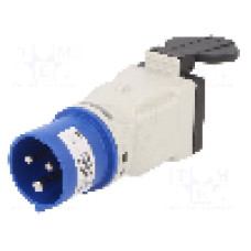 Conector alimentare AC, IEC 60309, IP44, 16A, 230V AC, 3 pini, PCE - 9433103