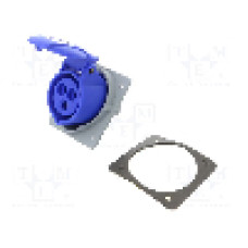Conector alimentare AC, IEC 60309, IP44, 16A, 250V AC, 3 pini, AMPHENOL - 2CMA170004R1000