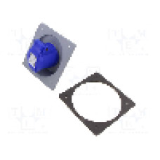 Conector alimentare AC, IEC 60309, IP44, 16A, 250V AC, 3 pini, AMPHENOL - 2CMA193218R1000