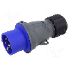 Conector alimentare AC, IEC 60309, IP44, 16A, 250V AC, 4 pini, AMPHENOL - 2CMA101958R1000