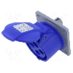 Conector alimentare AC, IEC 60309, IP44, 16A, 250V AC, 4 pini, AMPHENOL - 2CMA193180R1000