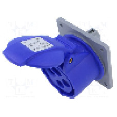Conector alimentare AC, IEC 60309, IP44, 16A, 250V AC, 4 pini, AMPHENOL - 2CMA193180R1000