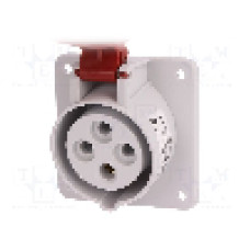 Conector alimentare AC, IEC 60309, IP44, 16A, 400V AC, 4 pini, PAWBOL - B.1055