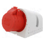 Conector alimentare AC, IEC 60309, IP44, 16A, 400V AC, 4 pini, PCE - 114-6
