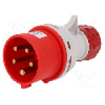 Conector alimentare AC, IEC 60309, IP44, 16A, 400V AC, 5 pini, PAWBOL - B.1030SZ