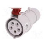 Conector alimentare AC, IEC 60309, IP44, 16A, 400V AC, 5 pini, PAWBOL - B.1040
