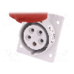 Conector alimentare AC, IEC 60309, IP44, 16A, 400V AC, 5 pini, PAWBOL - B.1056