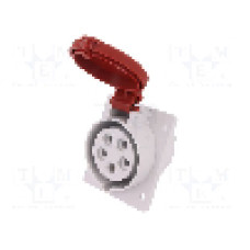 Conector alimentare AC, IEC 60309, IP44, 16A, 400V AC, 5 pini, PAWBOL - B.1056SZ