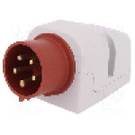 Conector alimentare AC, IEC 60309, IP44, 16A, 400V AC, 5 pini, PAWBOL - B.1087