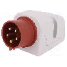 Conector alimentare AC, IEC 60309, IP44, 16A, 400V AC, 5 pini, PAWBOL - B.1087