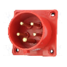 Conector alimentare AC, IEC 60309, IP44, 16A, 400V AC, 5 pini, PAWBOL - B.1930