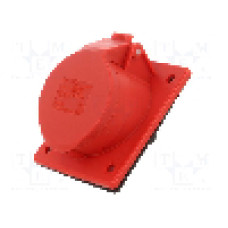 Conector alimentare AC, IEC 60309, IP44, 16A, 400V AC, 5 pini, PCE - 415-6