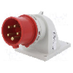 Conector alimentare AC, IEC 60309, IP44, 16A, 400V AC, 5 pini, PCE - 77715-6