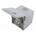 Conector alimentare AC, IEC 60309, IP44, 16A, 415V AC, 3 pini, PCE - 863-6GV