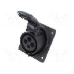 Conector alimentare AC, IEC 60309, IP44, 16A, 415V AC, 4 pini, AMPHENOL - 2CMA100544R1000