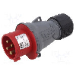 Conector alimentare AC, IEC 60309, IP44, 16A, 415V AC, 4 pini, AMPHENOL - 2CMA101956R1000