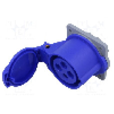 Conector alimentare AC, IEC 60309, IP44, 16A, 415V AC, 4 pini, AMPHENOL - 2CMA193156R1000