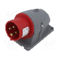 Conector alimentare AC, IEC 60309, IP44, 16A, 415V AC, 4 pini, AMPHENOL - 2CMA193298R1000