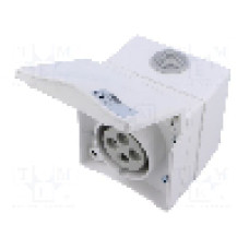 Conector alimentare AC, IEC 60309, IP44, 16A, 415V AC, 4 pini, PCE - 864-6V