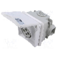 Conector alimentare AC, IEC 60309, IP44, 16A, 415V AC, 4 pini, PCE - 884-6V