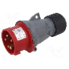 Conector alimentare AC, IEC 60309, IP44, 16A, 415V AC, 5 pini, AMPHENOL - 2CMA101967R1000