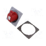 Conector alimentare AC, IEC 60309, IP44, 16A, 415V AC, 5 pini, AMPHENOL - 2CMA193235R1000