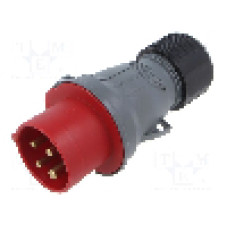 Conector alimentare AC, IEC 60309, IP44, 16A, 460V, 4 pini, AMPHENOL - 2CMA101960R1000