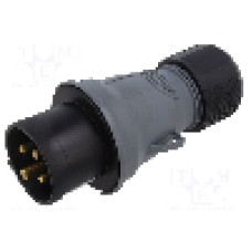 Conector alimentare AC, IEC 60309, IP44, 16A, 500V AC, 4 pini, AMPHENOL - 2CMA101957R1000
