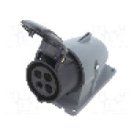 Conector alimentare AC, IEC 60309, IP44, 16A, 500V AC, 4 pini, AMPHENOL - 2CMA193107R1000