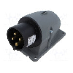 Conector alimentare AC, IEC 60309, IP44, 16A, 500V AC, 4 pini, AMPHENOL - 2CMA193299R1000