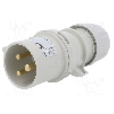 Conector alimentare AC, IEC 60309, IP44, 16A, 50V AC, 3 pini, PCE - 013-1