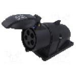 Conector alimentare AC, IEC 60309, IP44, 30A, 415V, 5 pini, AMPHENOL - 2CMA101026R1000