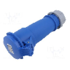 Conector alimentare AC, IEC 60309, IP44, 32A, 0,23kV, 3 pini, TAIZHOU BAOLUDA ELECTRIC - QX522