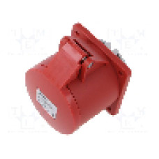 Conector alimentare AC, IEC 60309, IP44, 32A, 0,4kV, 5 pini, TAIZHOU BAOLUDA ELECTRIC - QX-3451