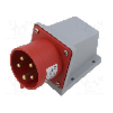 Conector alimentare AC, IEC 60309, IP44, 32A, 0,4kV, 5 pini, TAIZHOU BAOLUDA ELECTRIC - QX-354