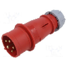 Conector alimentare AC, IEC 60309, IP44, 32A, 0,4kV, 5 pini, TAIZHOU BAOLUDA ELECTRIC - QX4