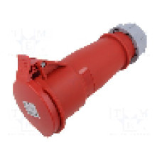 Conector alimentare AC, IEC 60309, IP44, 32A, 0,4kV, 5 pini, TAIZHOU BAOLUDA ELECTRIC - QX6