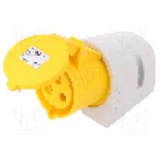 Conector alimentare AC, IEC 60309, IP44, 32A, 110V AC, 3 pini, PCE - 123-4