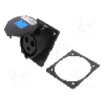 Conector alimentare AC, IEC 60309, IP44, 32A, 230V AC, 3 pini, PCE - 423-6X