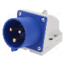Conector alimentare AC, IEC 60309, IP44, 32A, 230V AC, 3 pini, PCE - 523-6