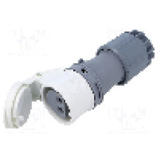 Conector alimentare AC, IEC 60309, IP44, 32A, 24/42V DC, 2 pini, PCE - 292-10V