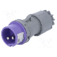 Conector alimentare AC, IEC 60309, IP44, 32A, 24V AC, 2 pini, PCE - 072V